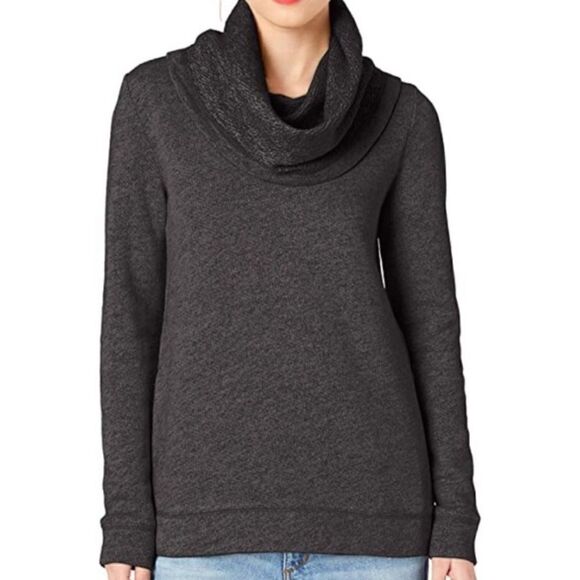 J. CREW FUNNEL NECK WOOL BLEND SWEATER - Picture 1 of 11